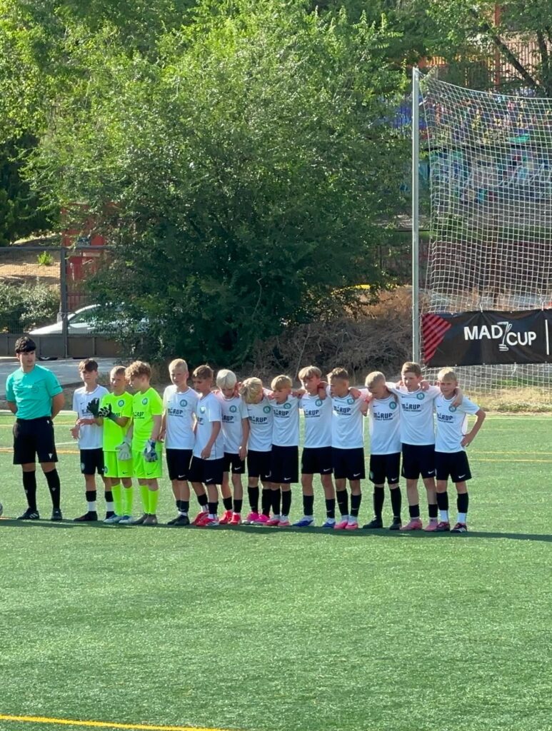 Team line-up at MADCUP, Madrid